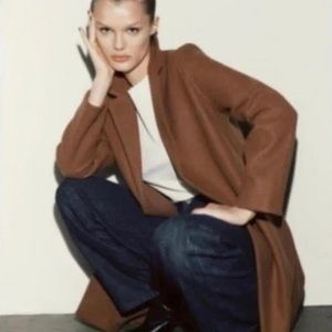 Zara Lapel Collar Coat